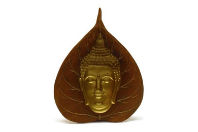 GAUTAM BUDDHA on leaf