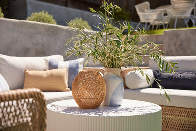 Inspiration for a coastal patio remodel in San Francisco