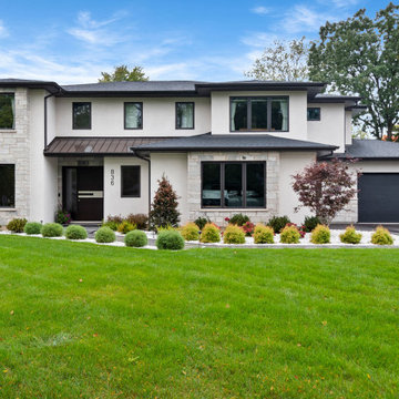 Front View of Modern Home