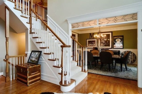 Is There A Trend To Paint Interior Stained Wood Trim White