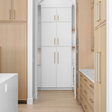 Sherwood Park Custom Home - Rift Cut White Oak with Natural Lacquer