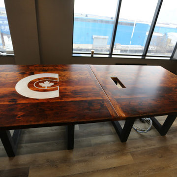 Boardroom Tables made from Reclaimed Wood