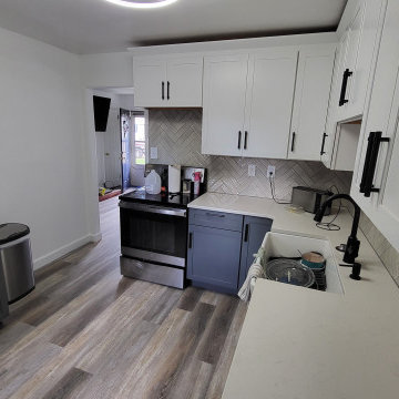 Two-Tone Kitchen Cabinets✨