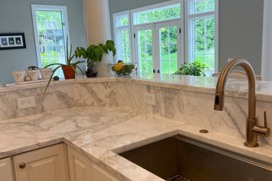 Kitchen - contemporary kitchen idea in Chicago