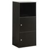 Convenience Concepts XTRA-Storage 2 Door Cabinet in Black Wood Finish