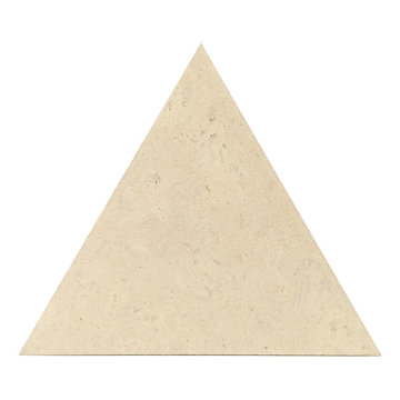 Alabaster Triangle Cork Flooring Tiles from Globus Cork