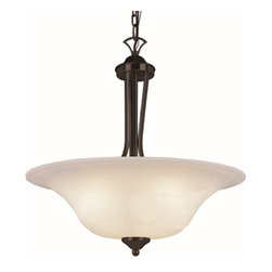 Trans Globe Lighting - Trans Globe Lighting Contemporary Indoor Oil Rubbed Bronze Three-Light Pendant L - Pendant Lighting