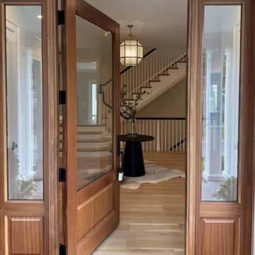 Project #138 | An Elegant Entry Staircase