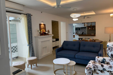 Example of a living room design in Other
