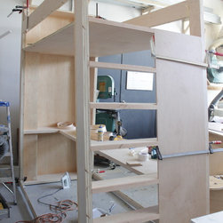 Maple loft bed with desk - Products