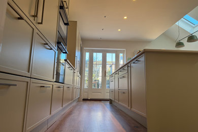 Contemporary kitchen in Sussex.