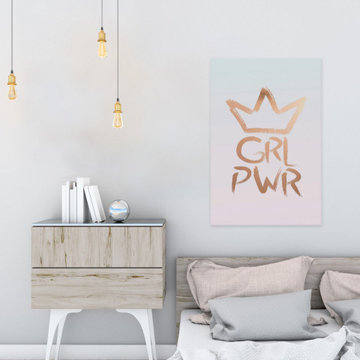 "Girl Power IV" Painting Print on Wrapped Canvas