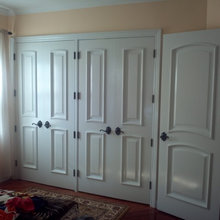Raised door molding/trim