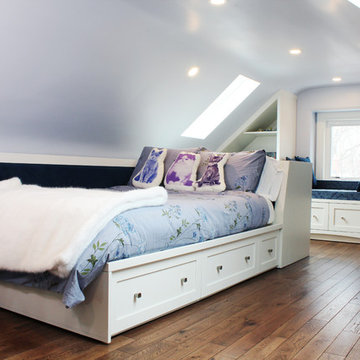 Toronto - 3rd Floor Attic Bedroom/Bathroom Renovation