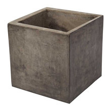 big concrete planter