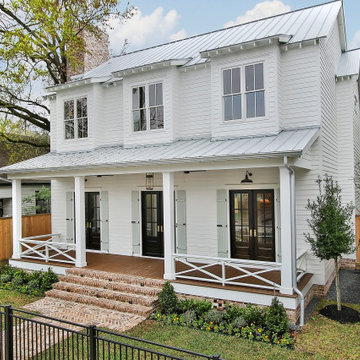 Clean & Modern White Farmhouse on E. 10th St.