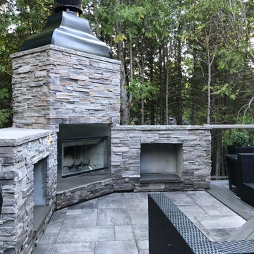 Whiskey Harbour Outdoor fireplace