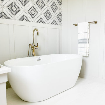 The Cottage Mill Remodel: The Pattern Play Primary Bathroom