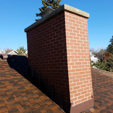 Brick Chimney Rebuild
