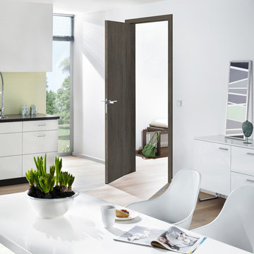 NEW FINISH Swing Doors!