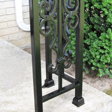 Front Porch Wrought Iron Columns