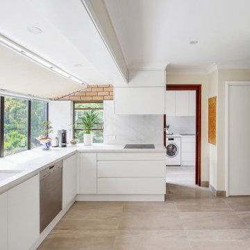 Kitchen with Lexicon Quarter Poly doors