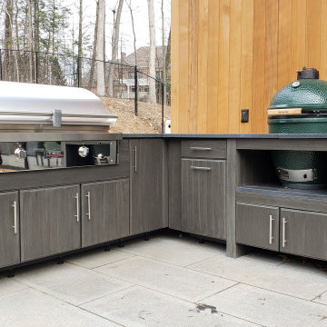 Contemporary Outdoor Kitchen of Style
