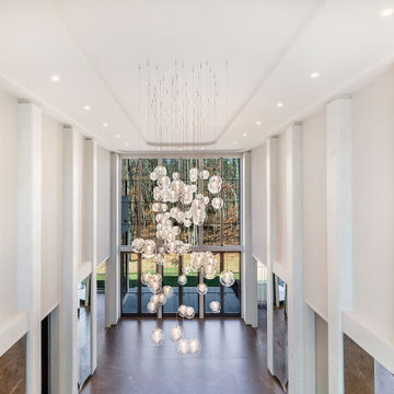 Entryway Lighting, Tress Residence