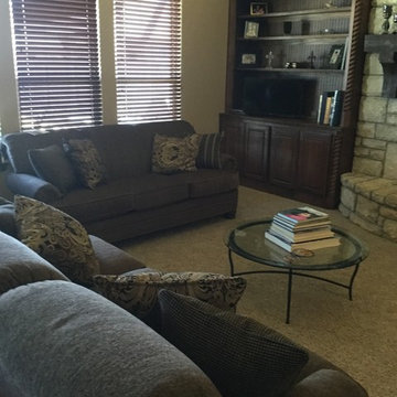 Re-Design Of Living Area & Art Placement