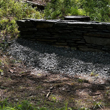 Stone Work, Gravel Area & Chimney Repair Project