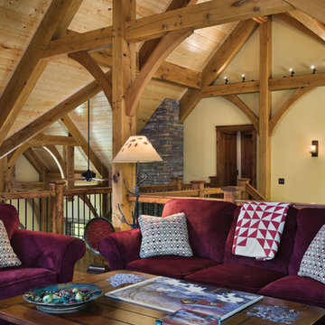 Michigan Timber Home With A View