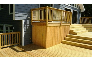 Inspiration for a deck remodel in Other