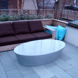 Oval Coffee Table - Outdoor Coffee Tables