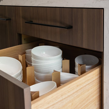 Contemporary Kitchen with Scullery