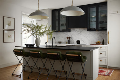 Transitional kitchen photo in DC Metro
