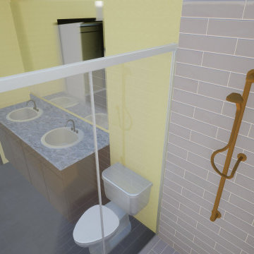 Barndo 2 Bed/2 Bath living arear with a shop