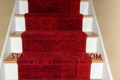 Straight Staircase - Order Your Stair Runner From Us!