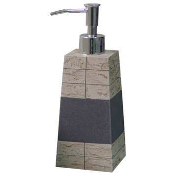 nu steel Rustic Stone Antique Soap/Lotion Pump