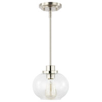 Comstock Seeded Glass Pendant Light