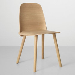 Oak Nerd Chair by David Geckeler for Muuto - Dining Chairs