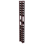 Wine Racks America - 1 Column Display Row Wine Cellar Kit, Pine, Burgundy - Make your best vintage the focal point of your wine cellar. High-reveal display rows create a more intimate setting for avid collectors wine cellars. Our wine cellar kits are constructed to industry-leading standards. You'll be satisfied. We guarantee it.