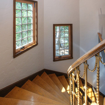 Fantastic Stairway with New Casement Windows - Renewal by Andersen San Francisco