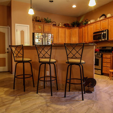Marazzi Boardwalk Tile on a Stagger Pattern