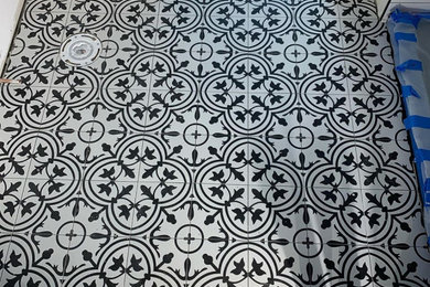 Tile work