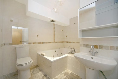 Main bathroom, Notting Hill Gate flat, London W11