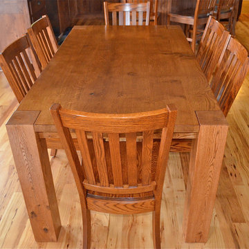 Reclaimed Oak Dining Table