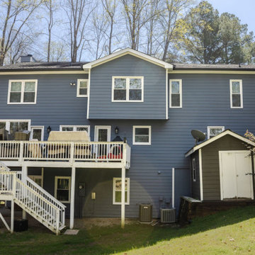 Marietta, GA Full Siding Replacement, 30+ Window Replacements, Screened-In Porch