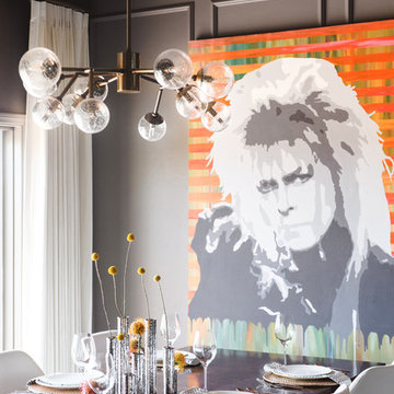 Hollywood Regency Dining Room