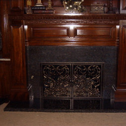 Wrought Iron Fireplace Screens - Products