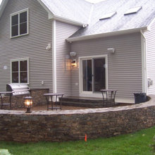 stone patio